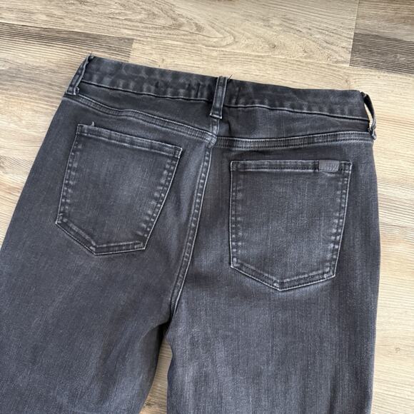 JEN7 by 7 For All Mankind Women’s Ankle Skinny Jeans Size 8 Black High Rise - Picture 7 of 7